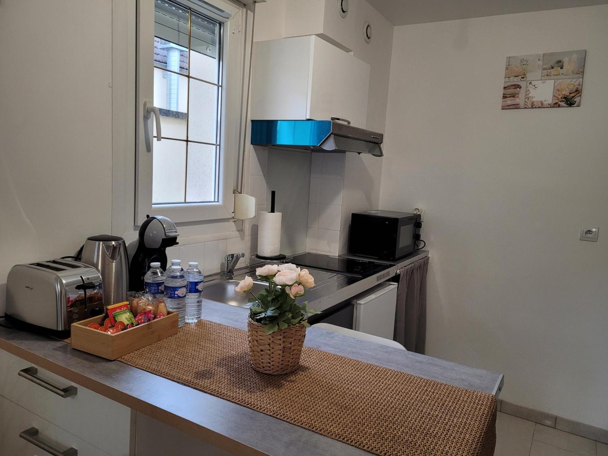 Cocooning House 204 Suite Green- Superb Studio Aeroport Paris Roissy Cdg, Parc Asterix, Chateau De Chantilly, Stade De France Survilliers Exteriör bild